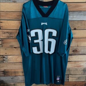 Eagles Jersey with Number 36 Westerbtook